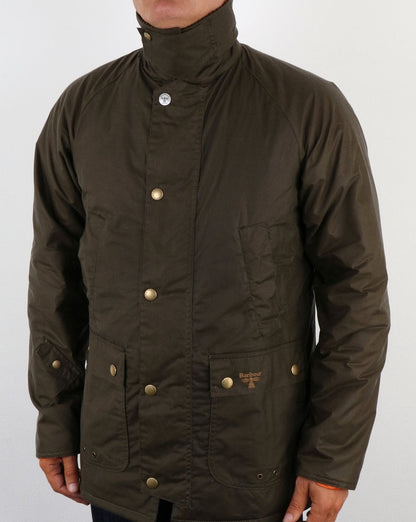 Barbour Lingmell Wax Jacket Clay