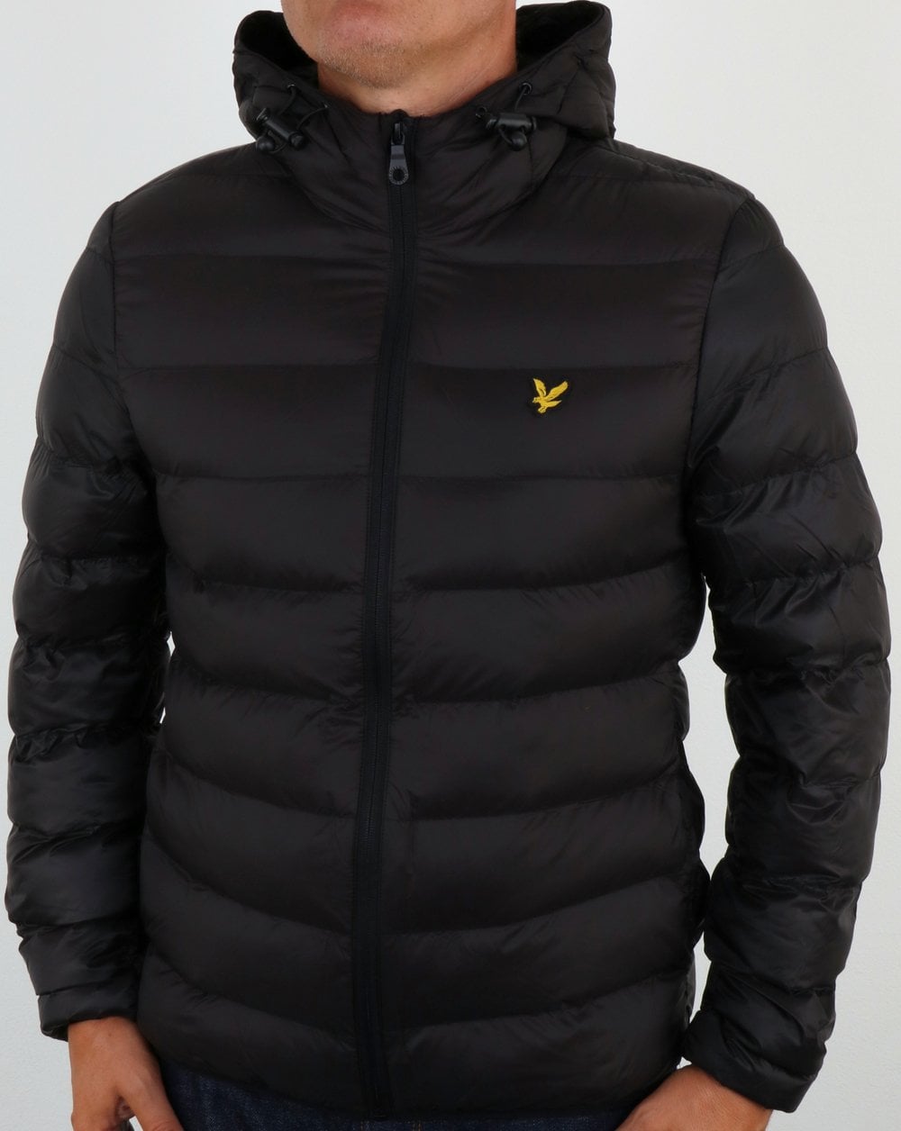 Lyle And Scott Lightweight Puffer Jacket Black