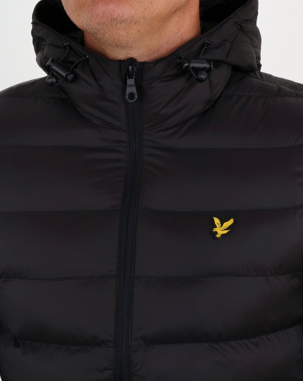 Lyle And Scott Lightweight Puffer Jacket Black