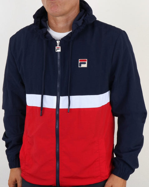 Fila Vintage Tate Jacket Navy/Red/White