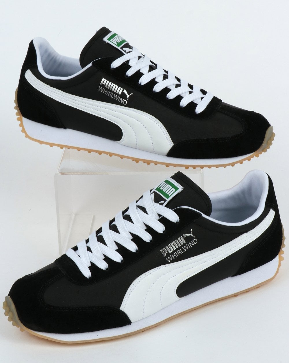 Puma Whirlwind Classic Trainer Black/White/Silver
