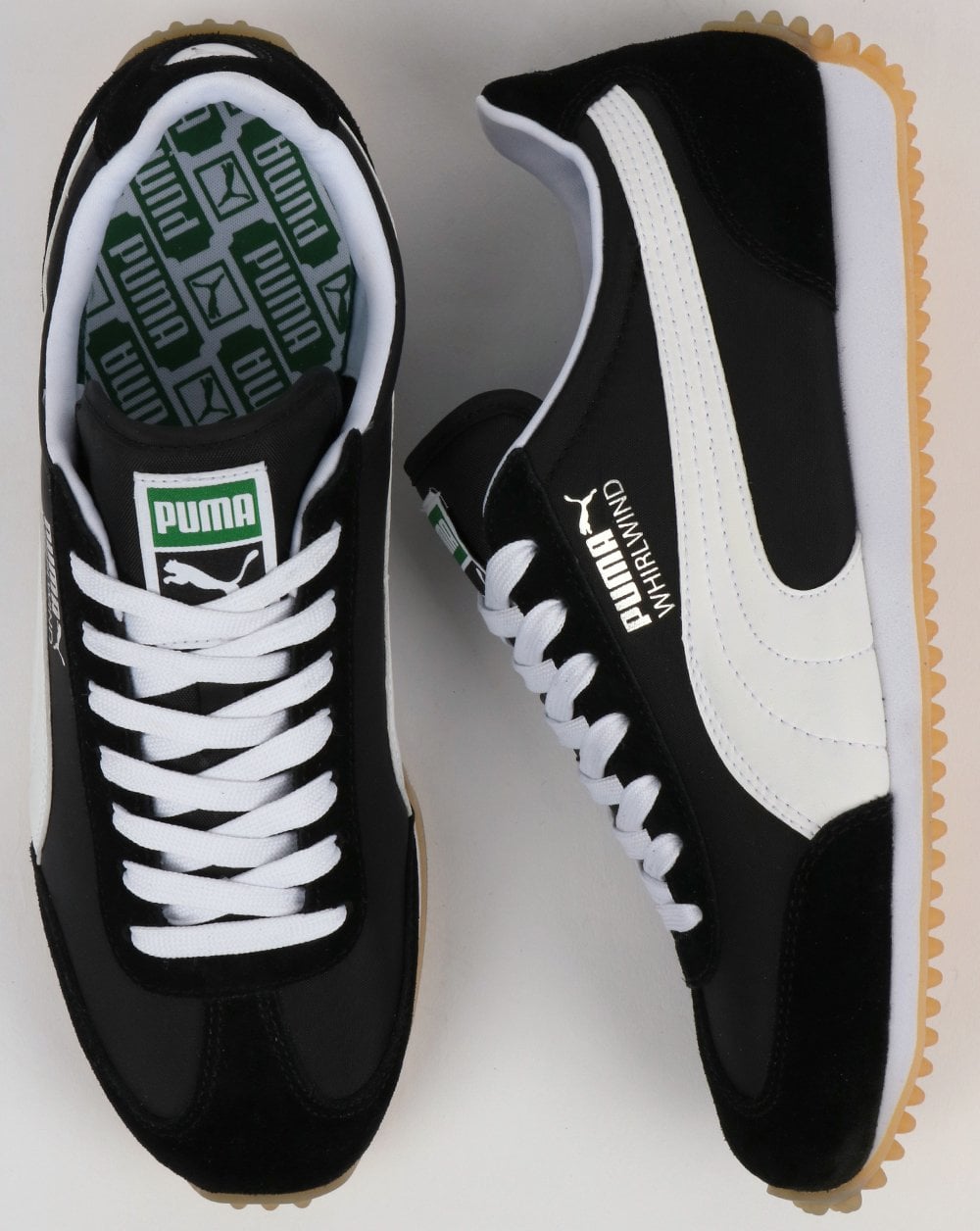 Puma Whirlwind Classic Trainer Black/White/Silver