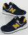 New Balance 574 Trainers Navy/Yellow