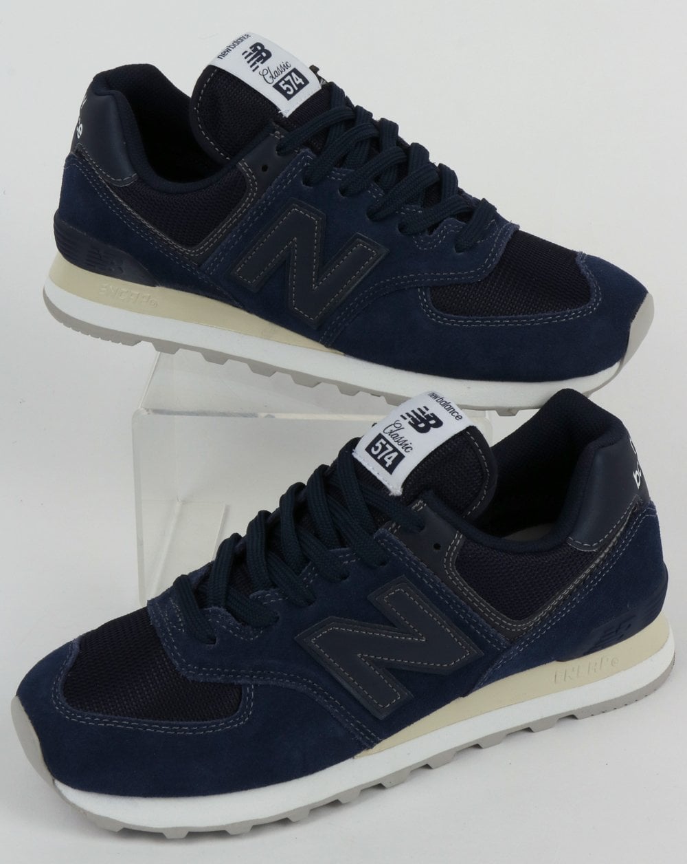 New Balance 574 Trainers Navy Blue