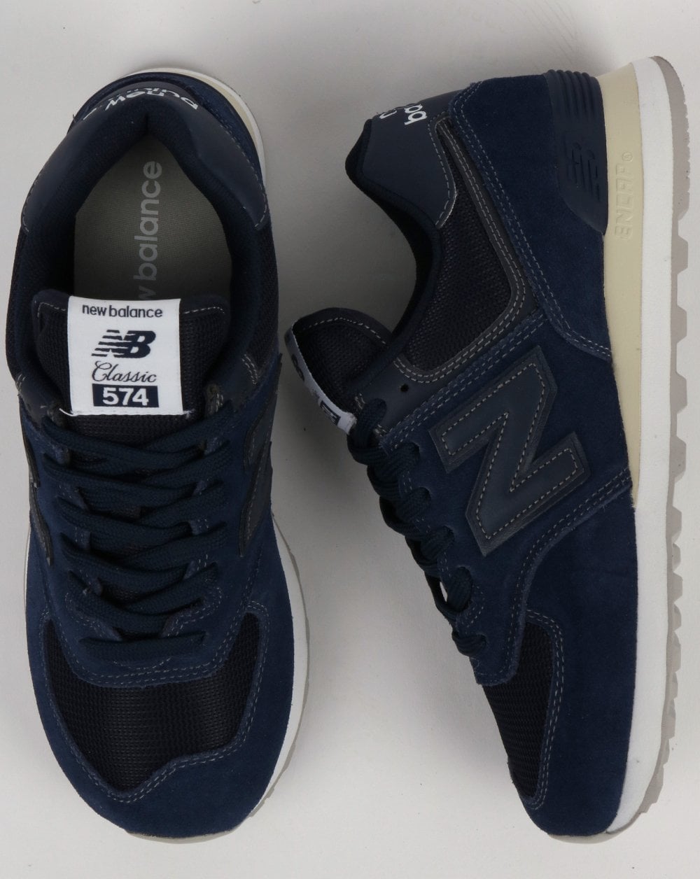 New Balance 574 Trainers Navy Blue