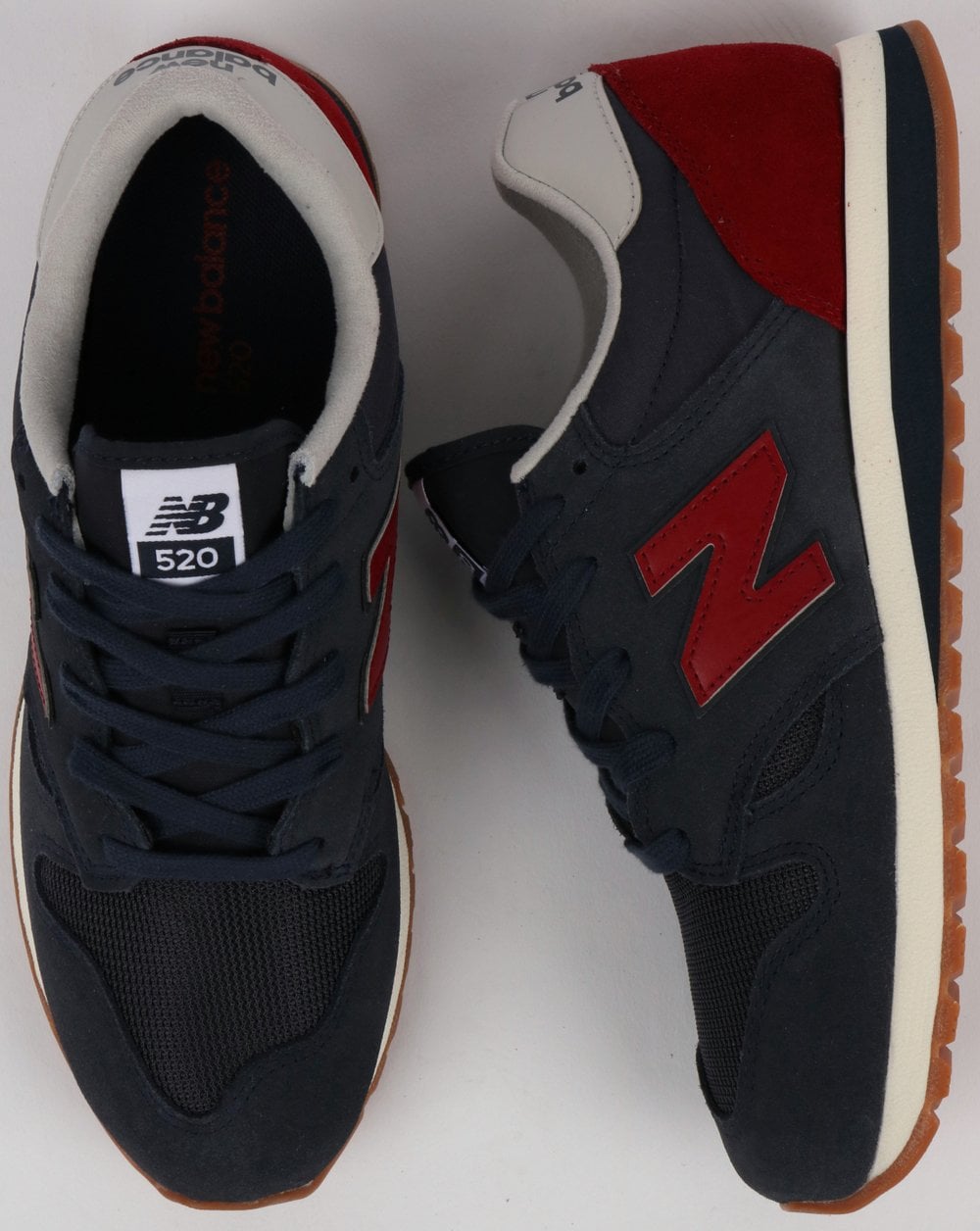 New Balance 520 Trainers Outerspace/Scarlet