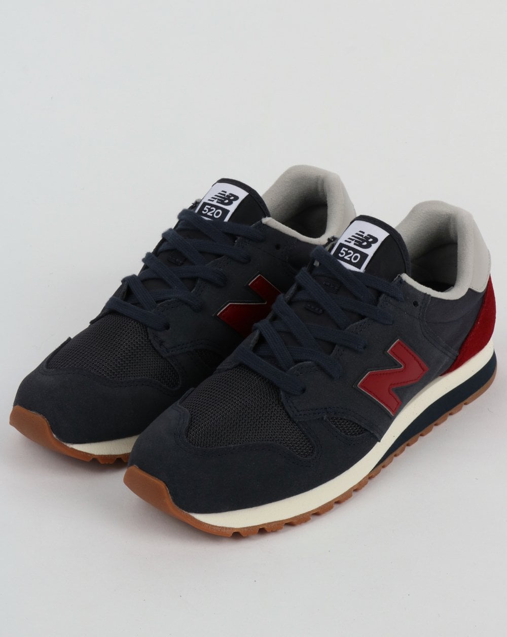 New Balance 520 Trainers Outerspace/Scarlet