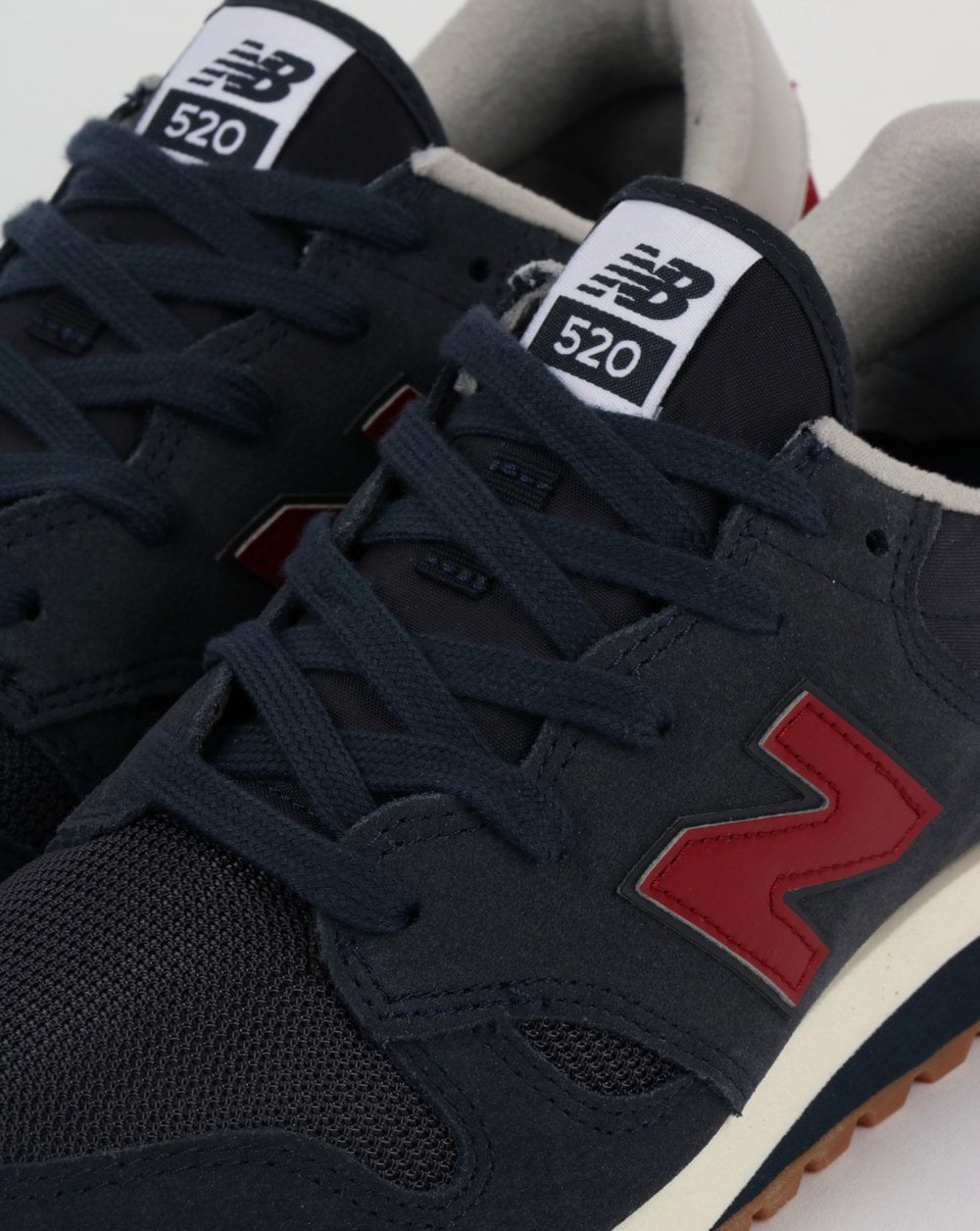New Balance 520 Trainers Outerspace/Scarlet