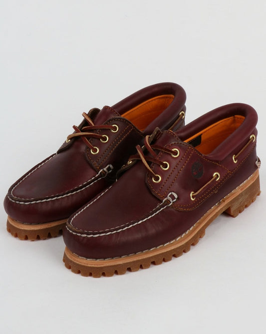 Timberland Authentics 3 Eye Classic Burgundy Shoes