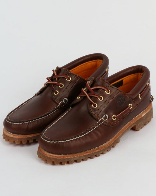 Timberland Timberland Authentics 3 Eye Classic Brown Shoes
