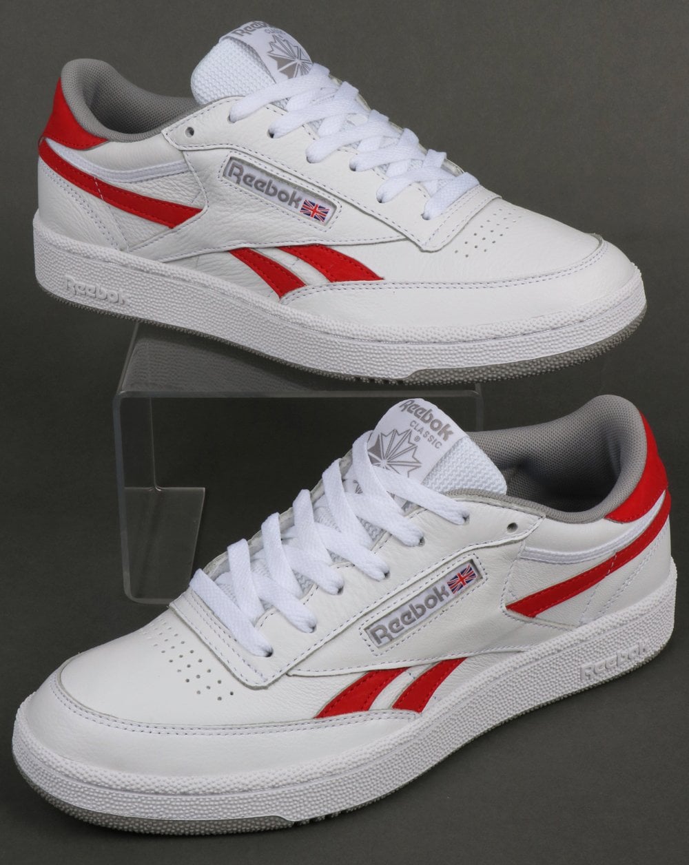 Reebok Revenge Plus Trainers White/Red