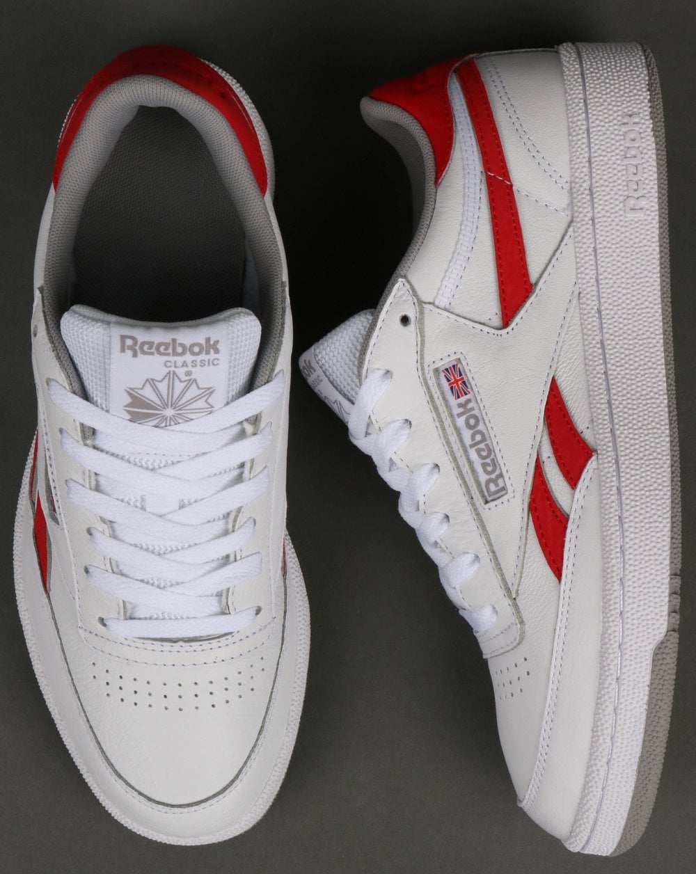 Reebok Revenge Plus Trainers White/Red