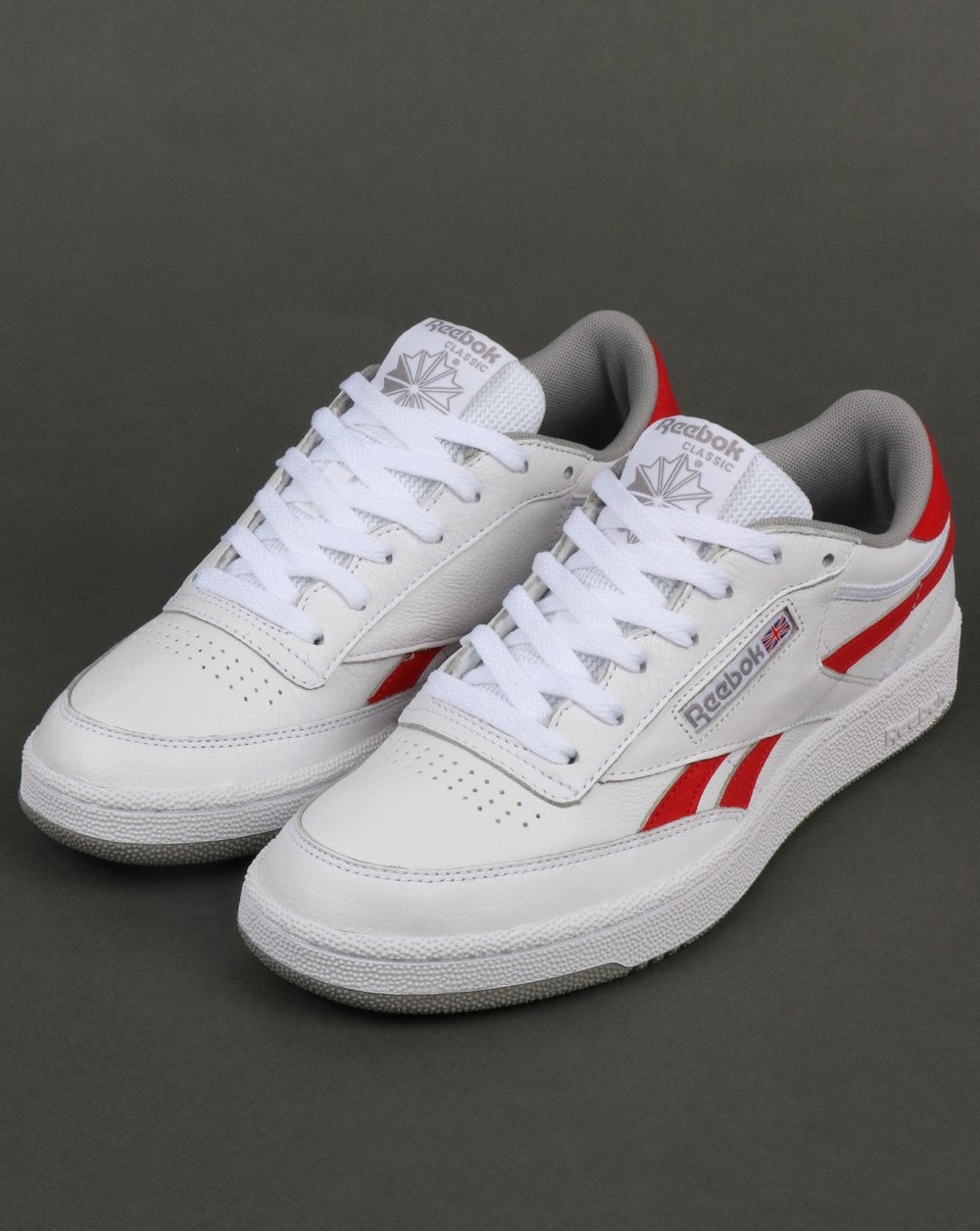 Reebok Revenge Plus Trainers White/Red