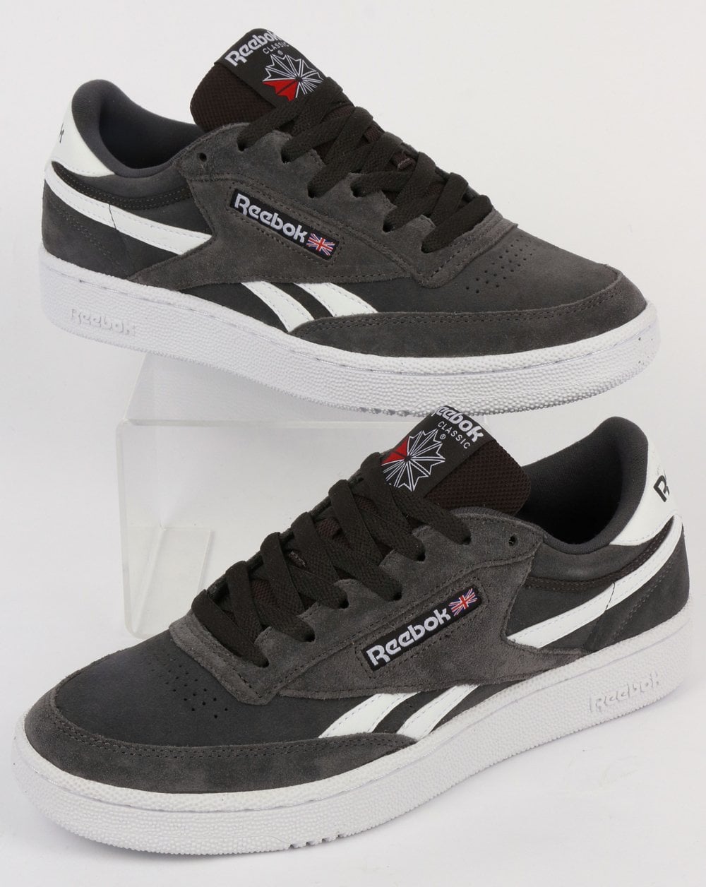 Reebok Revenge Plus Trainers Coal/white