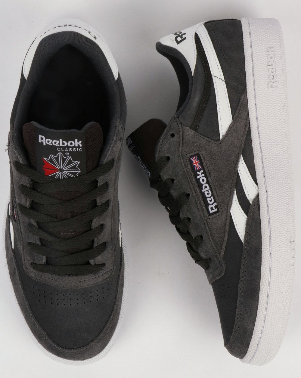 Reebok Revenge Plus Trainers Coal/white