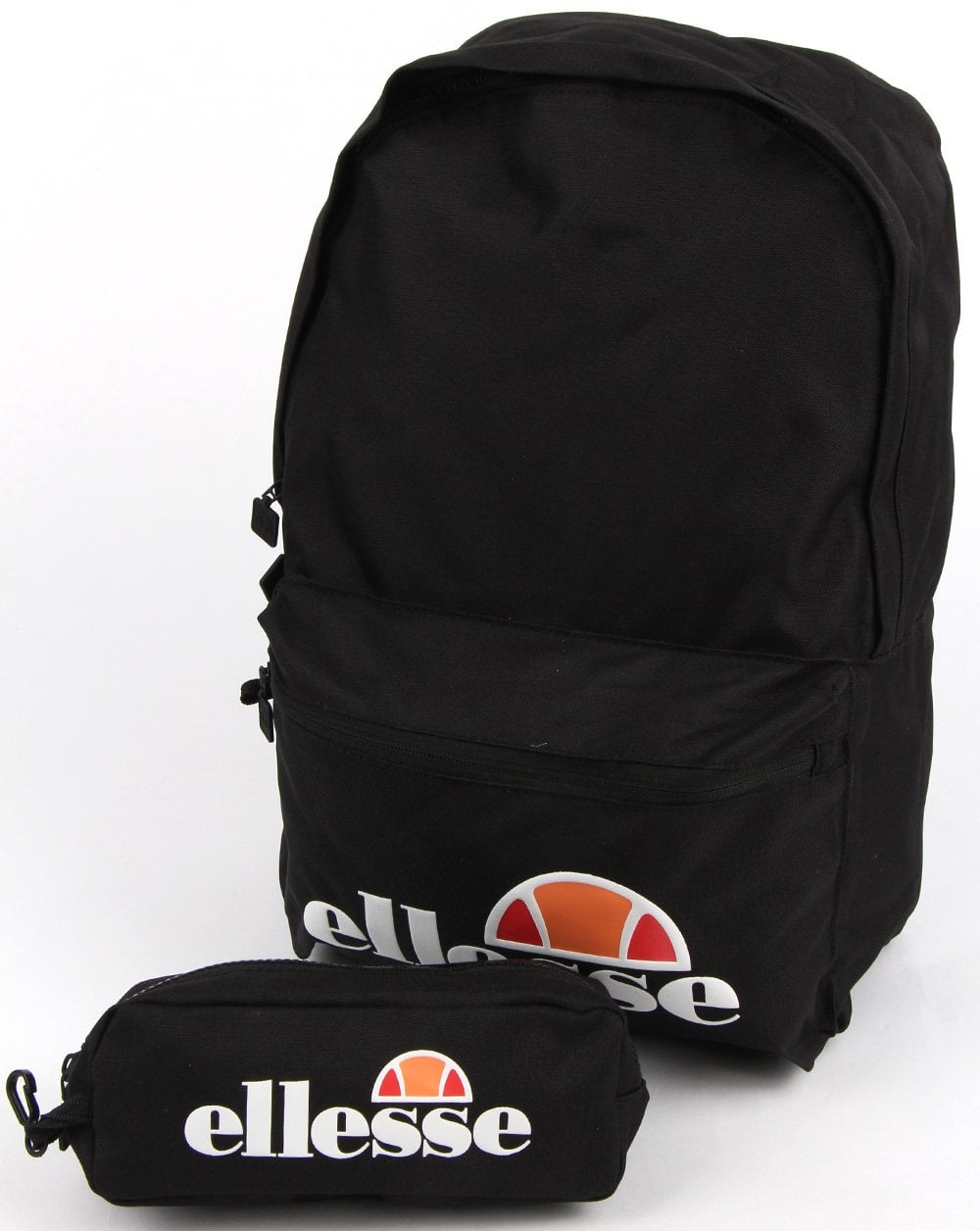 Ellesse Rolby Backpack & Pencil Case Black