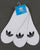 Adidas Originals No Show Socks 3 Pack White/black