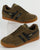 Gola Harrier Suede Trainers Khaki/Black/Stone