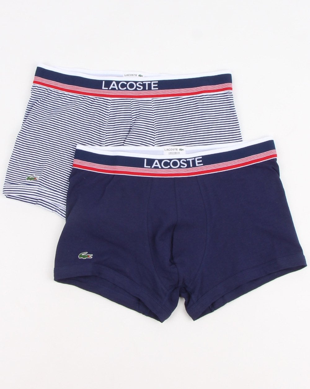 Lacoste Lacoste Twin Pack Boxer Shorts Navy/blue