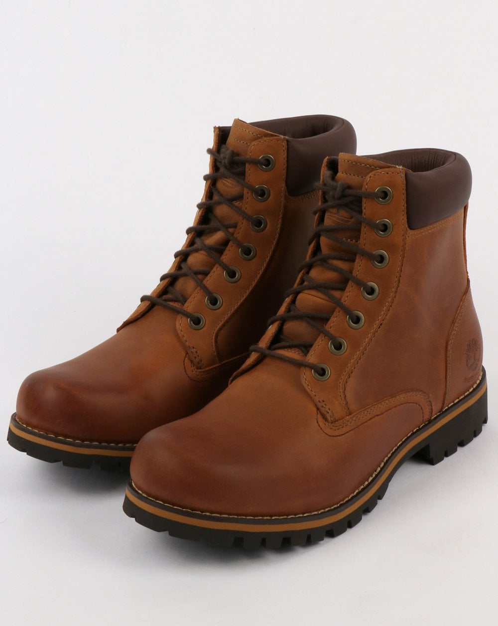 Timberland Rugged 6 Inch Plain Toe Copper Roughcut
