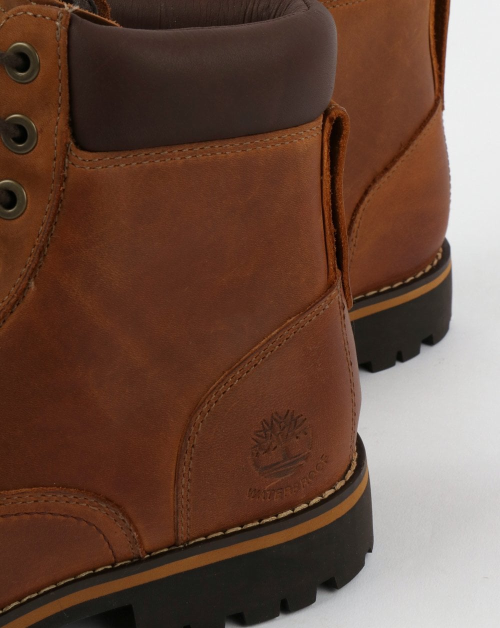 Timberland Rugged 6 Inch Plain Toe Copper Roughcut