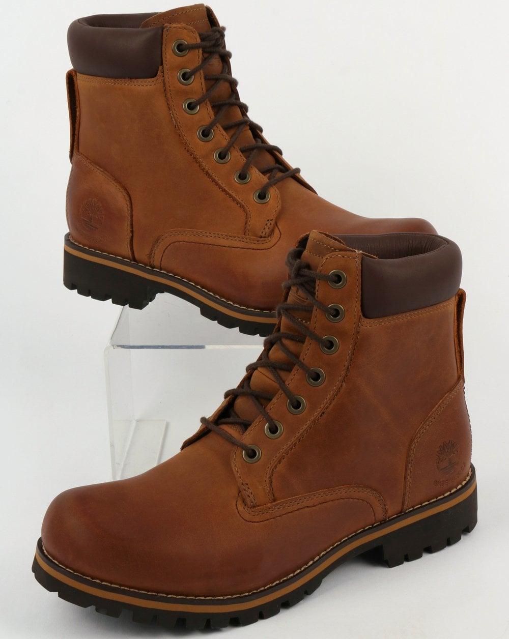 Timberland Rugged 6 Inch Plain Toe Copper Roughcut