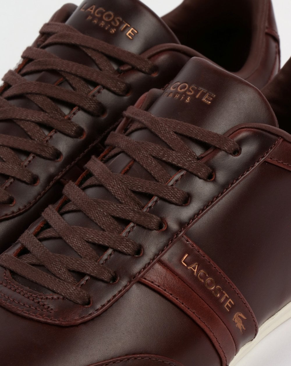 Lacoste Storda Trainer Dark Brown/Off White
