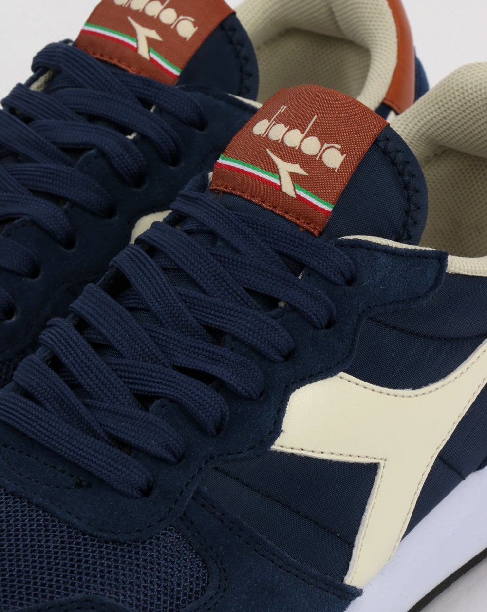 Diadora Camaro Trainers Navy Blue/White