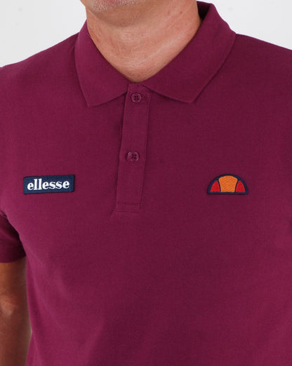 Ellesse Heritage Polo Shirt Purple