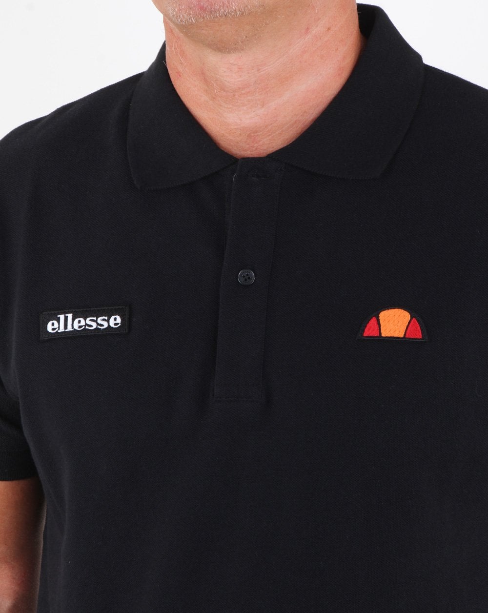 Ellesse Heritage Polo Shirt Black