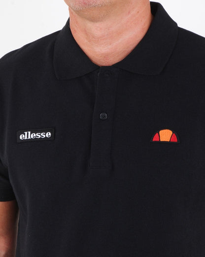 Ellesse Heritage Polo Shirt Black
