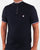 Pretty Green Faraday Zip T-shirt Navy