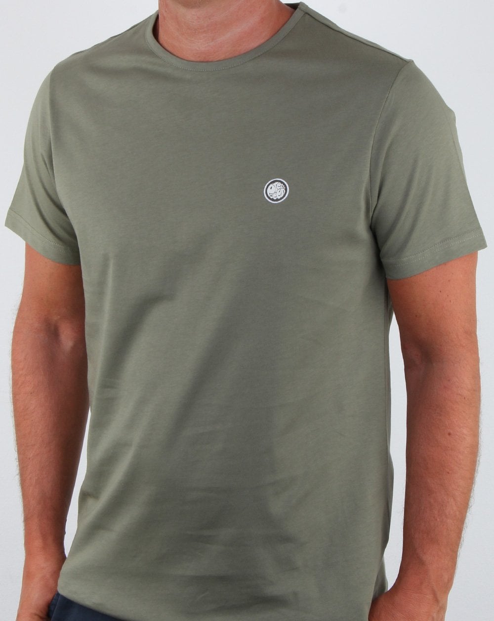Pretty Green Mitchell T Shirt Khaki