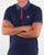 Fila Vintage Bb1 Polo Shirt Navy/red