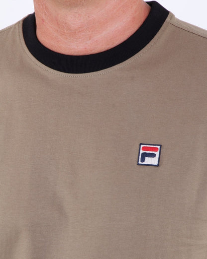 Fila Vintage Ringer T Shirt Drygrass