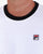 Fila Vintage Ringer T Shirt White/black