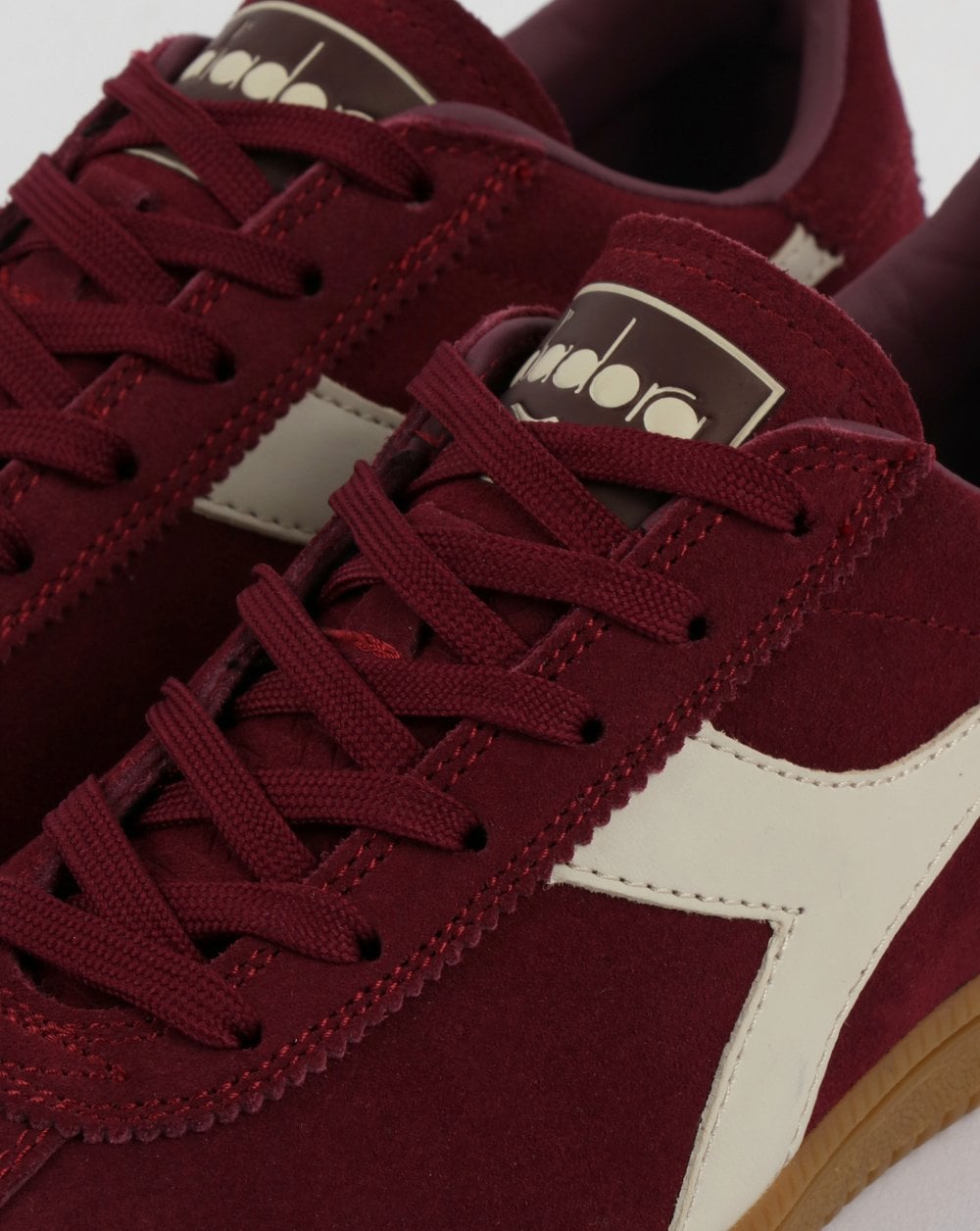 Diadora Tokyo Trainers Burgundy