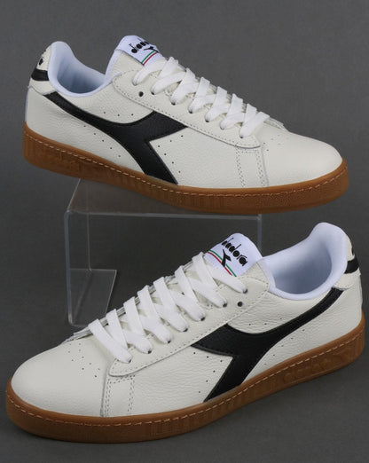 Diadora Game L Low Trainers White/Black