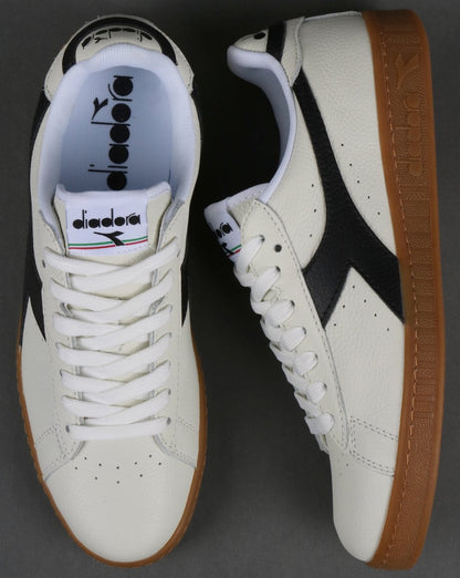 Diadora Game L Low Trainers White/Black