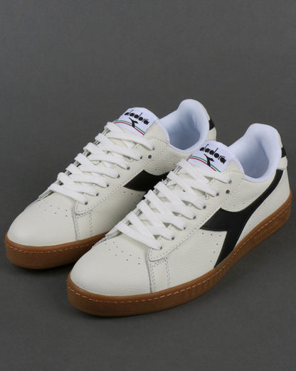 Diadora Game L Low Trainers White/Black