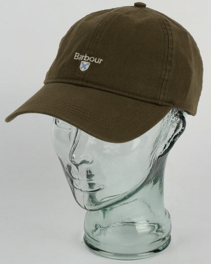 Barbour Cascade Baseball Cap Olive
