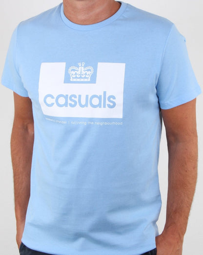 Weekend Offender Casuals T Shirt Sky Blue
