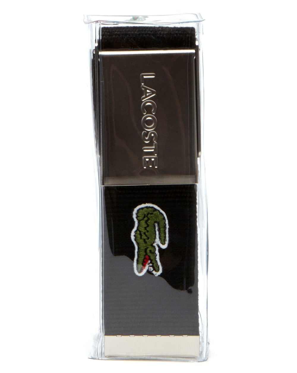 Lacoste Logo Belt Black