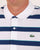 Lacoste Striped Polo Shirt White/Blue