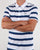 Lacoste Striped Polo Shirt White/Blue