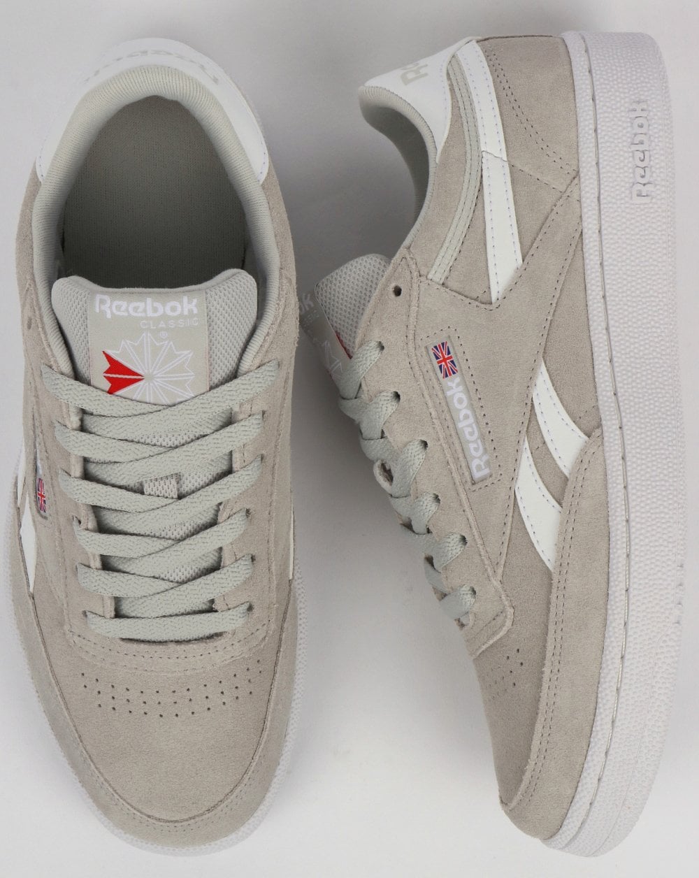 Reebok Revenge Plus Trainers Grey/White