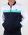 Lacoste Stripe Track Top White/navy/aqua
