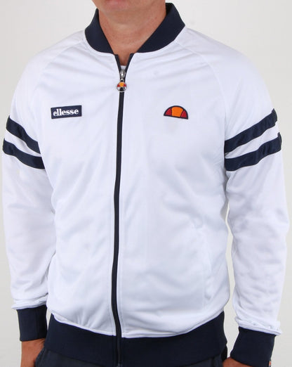 Ellesse Romeo Track Top White/navy