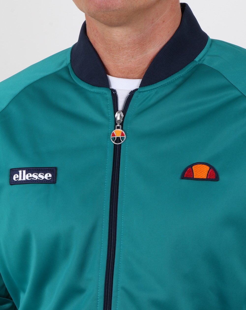 Ellesse Romeo Track Top Fanfair Green/navy