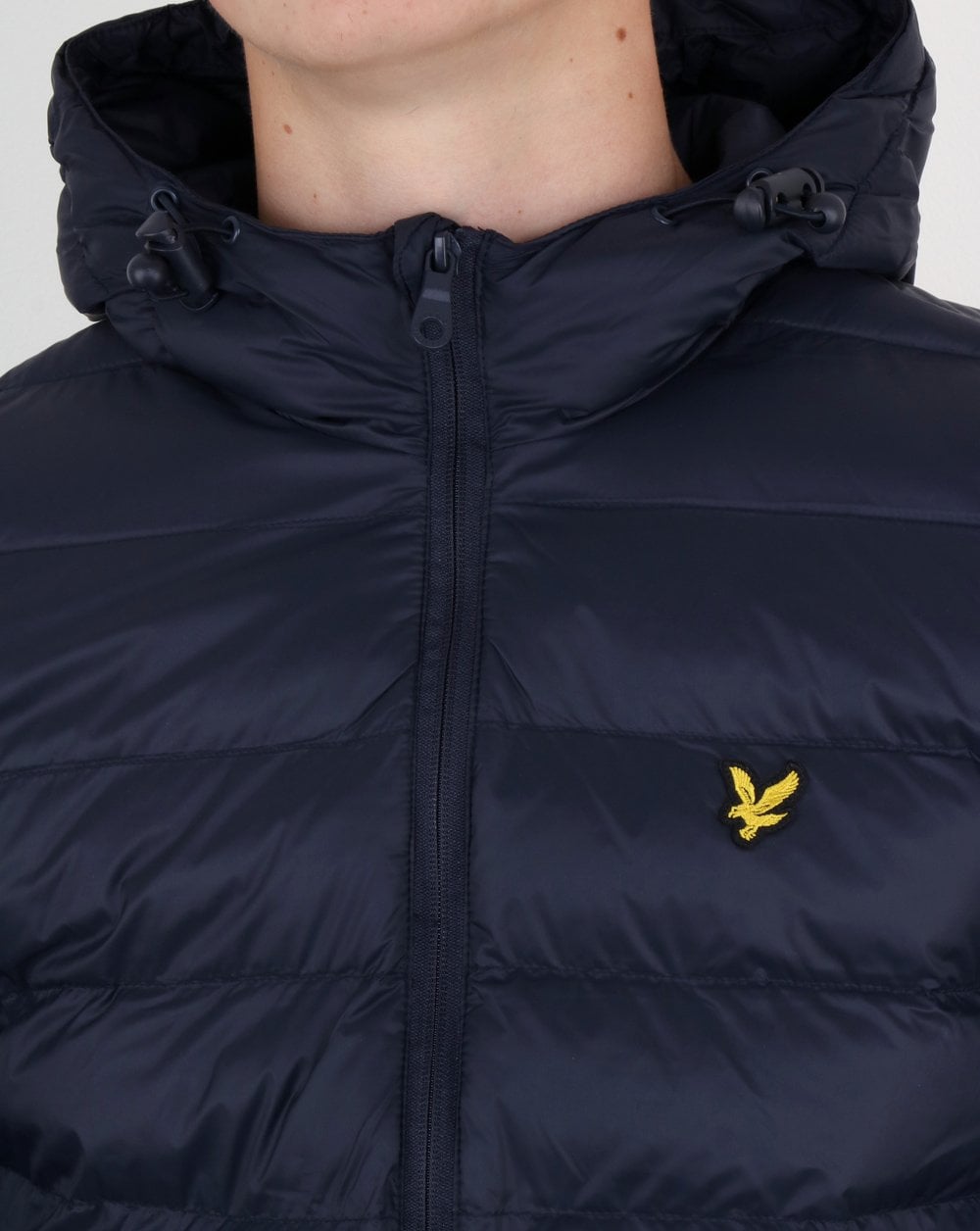 Lyle And Scott Lightweight Puffer Jacket Dark Navy